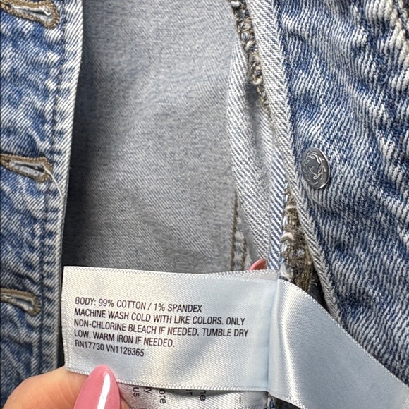 Universal Thread Target Blue Denim Vest Top xs extra small - Picture 3 of 4